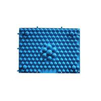 SUPVOX Reflexology Foot Massage mat Blood Circulation Reflexology mat feet Health Care Plate (Blue)