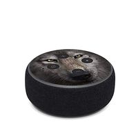 Grey Wolf - Skin Sticker Decal Wrap for Amazon Echo Dot 3rd Gen