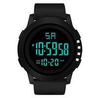 Men's Watches,Fxbar Classic Luxury Men Analog Digital Military Sport LED Waterproof Wrist Watch Dress Watch(White)