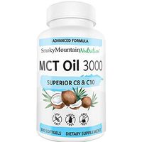 MCT Oil Softgels - 300 Coconut Oil Capsules - Keto Diet Supplement for Weight Loss- Caprylic Acid (C8) & Capric Acid (C10) Medium-Chain Triglycerides - Octane for Brain for Women for Men in Ketosis
