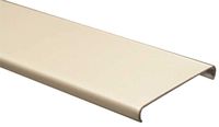 Legrand Wiremold V2400C Ivory ScuffcoatTM Steel Dual-Channel Raceway Cover 1-29/32 Inch x 7/8 Inch x 5 ft 2400D SeriesTM