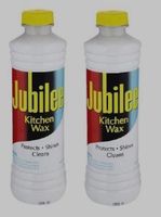 *2* 15 oz JUBILEE Kitchen Wax CLEANER Protects Shines Multi Room & Surface NEW!