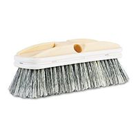 Boardwalk 8410 Polystyrene Vehicle Brush W/Vinyl Bumper, 2 1/2-Inch Bristles, 10-Inch Brush