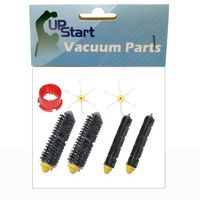 Replacement iRobot Roomba 650 6-Arm Side Brushes, Bristle Brush, Flexible Beater Brush, Brush Cleaning Tool - Kit Includes for iRobot 2 6-Arm Side Brushes, 2 Bristle Brush, 2 Flexible Beater Brush, 1 Brush Cleaning Tool