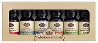 Fabulous Frannie Synergy Essential Oil Blend Basic Sampler Set, 100% Pure Therapeutic Grade-Great for Aromatherapy, 6/10ml