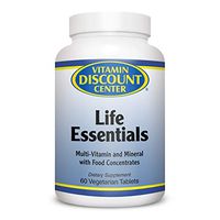 Vitamin Discount Center Life Essentials Multivitamin, 60 Tablets