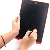 MUXAN 12 Inch LCD Kids Drawing Toy Writing Tablet Digital Drawing Tablet Handwriting Pads Ultra-Thin Portable Electronic Tablet Board for Kids Children (Red)
