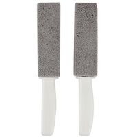 Trenton Gifts Set of 2 Toilet Calcium Remover Pumice Cleaning Stone with Handle