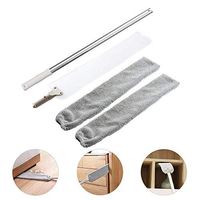Rziioo Microfiber Duster,Gap Cleaning Tools,Gap Dust Brush for dust in The Refrigerator,Washing Machine,and Sofa Bottom