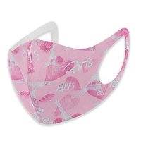 Mouth Masks for Dust Protection Anti Face Mask Washable Earloop Mask Pink Paris Tower