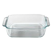 Set of 2 Pyrex 8" Square Baking Dish bundled by Maven Gifts