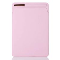 For iPad Pro 11 Case with Pencil Holder,EnjoCho 1PC PU Leather Soft Cover Case for Apple Pencil 2nd & iPad Pro 11inch 2018 (Pink)