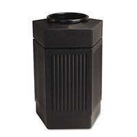 SAF9485BL - Safco Indoor/Outdoor Pentagon Shape Receptacle