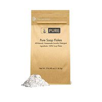Soap Granule Flakes (3 lb.) by Pure Organic Ingredients, Eco-Friendly Packaging, Ingredient to Make Liquid or Powdered Homemade Laundry Detergent
