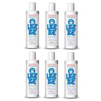 Lice Ice Extra Strength (8 FL OZ), Head Lice Treatment for Kids and Adults, Safe & Non-Toxic Formulation | Family Size – Made in USA (6 Pack - 8oz)
