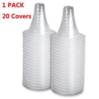 ARRIVEOK 20-100pcs Universal Reusable Ear Thermometer Cover Caps Lens Filters Probe Cover Health Replacement(1 Pack (20 Covers))