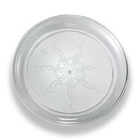 Caterers Collection 6-inch Clear Plastic Plates 20 Per Pack