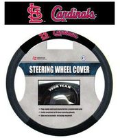 MLB St. Louis Cardinals Poly-Suede Steering Wheel Cover