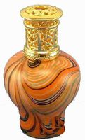 Multi Color Swirl Naples Fragrance Lamp by Courtneys