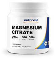 Nutricost Magnesium Citrate Powder (500 Grams) (Unflavored)