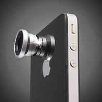 Generic Magnetic 0.67X Wide Angle/Macro Lens Designed for Apple iPhone 4 iPhone 4S iPod Nano 5 iPad