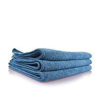 Chemical Guys MICMBLUE03 Workhorse Professional Grade Microfiber Towel, Blue (16 in. x 16 in.) (Pack of 3)