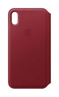 Apple Leather Folio (for iPhone Xs Max) - (Product) RED