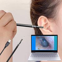 WANGYONGQI USB Ear Cleaning Tool HD Visual Ear Spoon Multifunctional Earpick with Mini Camera Pen Ear Care in-Ear Cleaning Endoscope