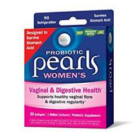 Nature's Way Probiotic Pearls Women's, Vaginal and Digestive Health, 30 Softgels. Pack of 2