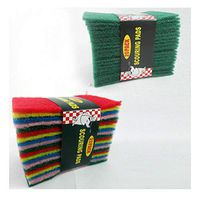 20 Ct Scouring Pads Medium Duty Kitchen Scour Scrub Cleanning Wholesale !