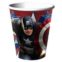Captain America 9oz Hot/Cold Cups (8ct)
