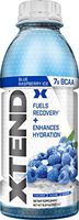Scivation Xtend On The Go, Branched Chain Amino Acids, Bcaas, Zero Sugar Hydration & Muscle Recovery Drink with Electrolytes, Blue Raspberry Ice, 16.9 Oz Bottles (Pack of 12)