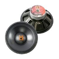 Mr. Dj COMDW3000 Subwoofer, Black