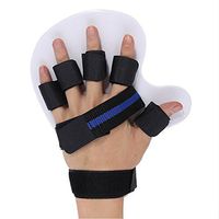 NACHEN Finger Splints Orthosis Stretcher Finger Strength Hemiplegia Rehabilitation Trainer,Lefthand,L