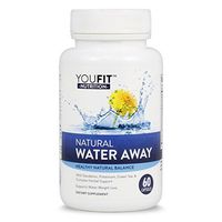 Water Away Pills – Natural Diuretic Supplement for Water Retention Relief | Weight Loss Detox