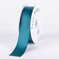 BBCrafts Jade Satin Ribbon Single Face 1/4 inch 100 Yards