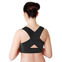 PU Health Unisex Personal Posture Corrector Supportive Back Wrap Pain Relief, 16.0 Ounce