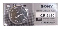 Micro CR2430 Lithium Button Coin Cell for Watches, Calculators and Electronic Devices