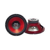 Pyle Plw12rd Red 12" 800w Car Audio Subwoofer Sub 800 Watt