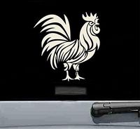 Chinese zodiac rooster Vinyl Decal Sticker (BEIGE)