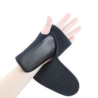 SLMT Hand Brace, Wrist Brace, Wrist Support Wrist Strap for Left Hand Brace (Left, Black)
