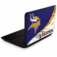 Skinit Decal Laptop Skin for 15.6 in 15-d038dx - Officially Licensed NFL Minnesota Vikings Design