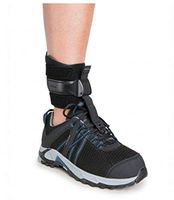 Ossur Rebound Foot Up Drop-Foot Ankle Brace -Orthosis Ankle Brace Support Comfort Cushioned Adjustable Wrap (Includes Shoe Insert) (S/M)