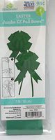 Way to Celebrate Jumbo EZ Pull Bows - 2 Pieces - Green - 7 inches