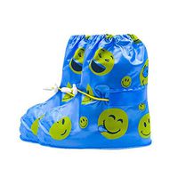 Baby Shoe Cover,Fheaven Children's Waterproof Shoe Cover Rain Shoe Cover Non-Slip Rubber Outsole Galoshes Boots Overshoes (S, Multicolor 2)
