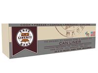 True Liberty Bags Can Liner 25 Pack, All Purpose Home and Garden Bags, Clear, Ostrich Bag