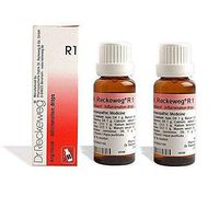 2 X Dr. Reckeweg - Homeopathic Medicine - R1 - Inflammation Drops