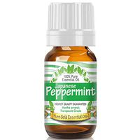 Pure Gold Japanese Peppermint Essential Oil, 100% Natural & Undiluted, 10ml