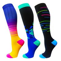 Compression Socks for Women & Men(1/3/7/8 PACK) - Best for Running,Medical,Nurse,Travel,Cycling-20-30mmHg