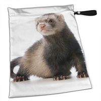TYITCB Every Day is Special Cute Ferret Waterproof Reusable Snack Bag Large Capacity